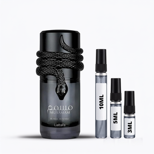 Musamam Black Intense Samples