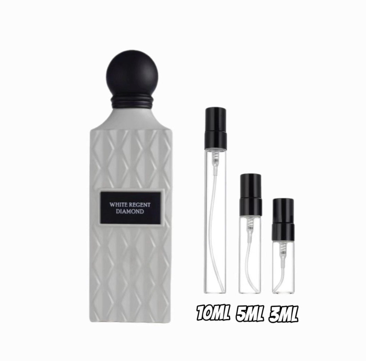 White Regent Diamond Samples