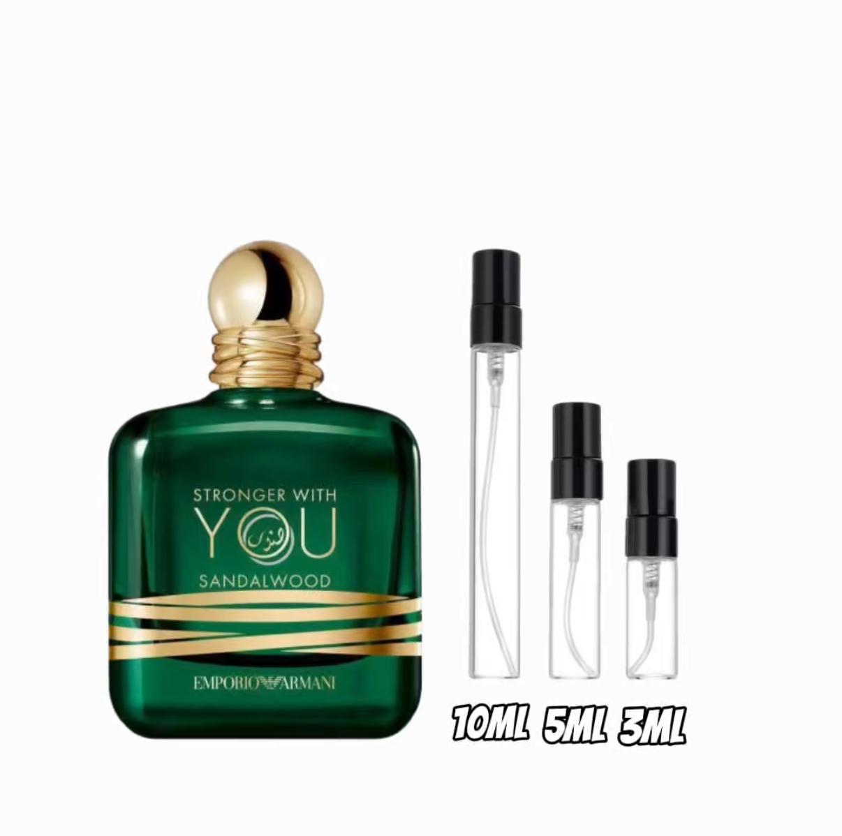 Stronger with you Sandalwood Samples