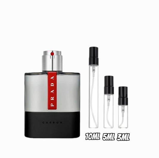 Prada Luna Rossa Carbon Samples