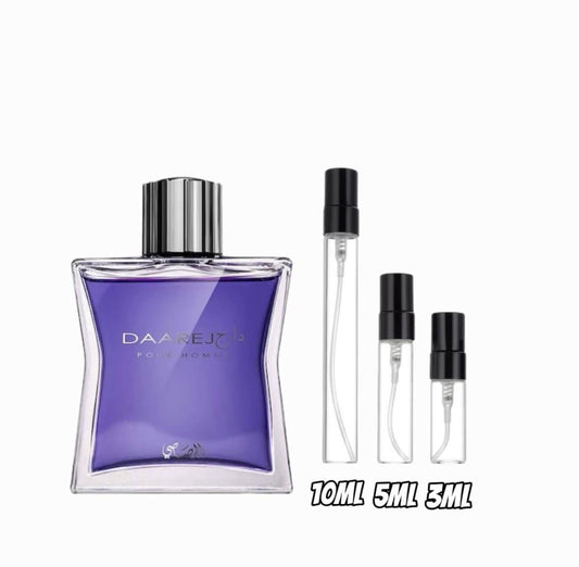 Rasasi Daarej Pour Homme Samples