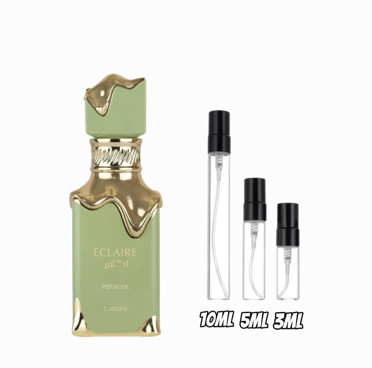 Eclaire Pistache Samples